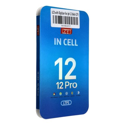 Displej pro APPLE IPHONE 12 / 12 Pro s dotykovou obrazovkou černý (ZY-LTPS)