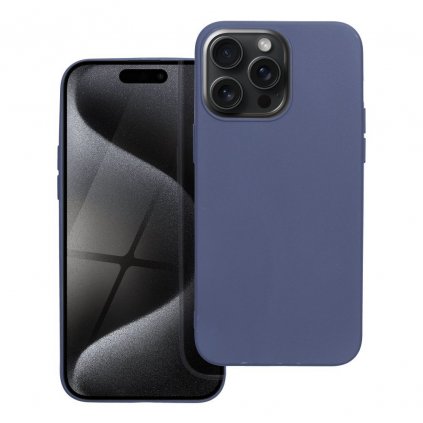 Pouzdro MATT Case APPLE IPHONE 15 Pro Max modré