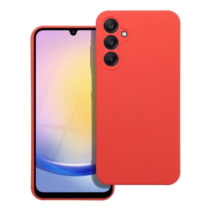 Pouzdro Forcell SILICONE LITE SAMSUNG Galaxy A25 5G broskvové