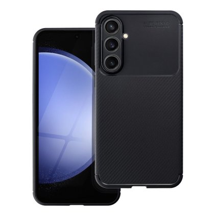 Pouzdro CARBON PREMIUM SAMSUNG Galaxy S23 FE černé