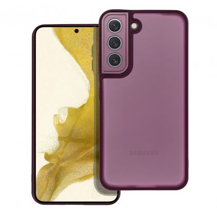 Pouzdro Variete SAMSUNG Galaxy S22 fialové