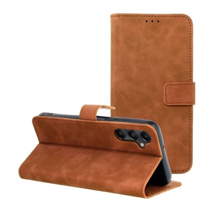 Pouzdro Forcell TENDER Book SAMSUNG Galaxy A05s hnědé