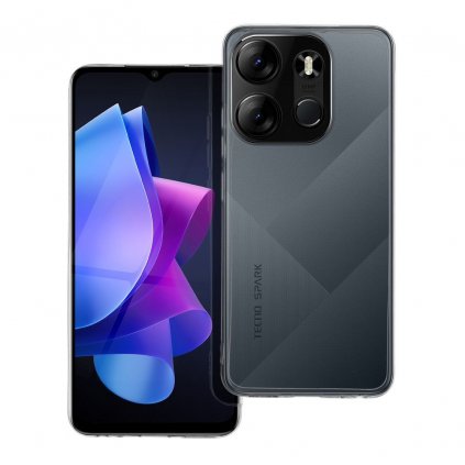 Pouzdro CLEAR CASE 2mm TECNO Spark GO 2023 (ochrana fotoaparátu)