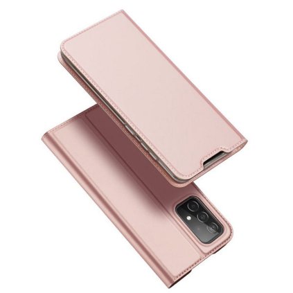 DUX DUCIS Skin Pro flipové pouzdro Samsung Galaxy A55 růžové