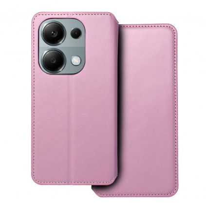 Pouzdro Dual Pocket XIAOMI Redmi NOTE 13 PRO 4G světle růžové