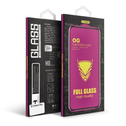 Tvrzené sklo OG Premium Glass Apple Iphone 13 Pro Max / 14 Plus černé