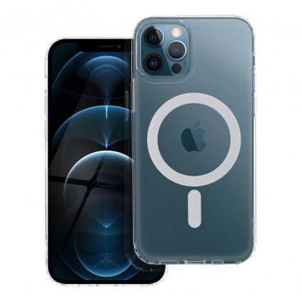 Pouzdro Frost Mag Cover MagSafe APPLE IPHONE 12 PRO transparent