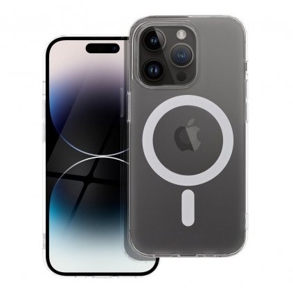 Pouzdro Frost Mag Cover MagSafe APPLE IPHONE 14 PRO transparent