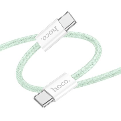 HOCO kabel typ C na typ C PD QC3.0 3A 60W X104 1 m zelený