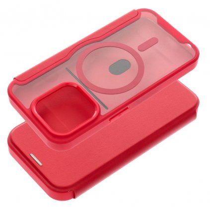 Pouzdro Smart Mag APPLE IPHONE 15 PRO MAX MagSafe červené