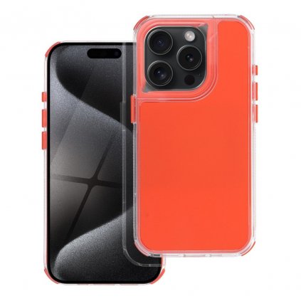 Pouzdro MATRIX APPLE IPHONE 15 oranžové