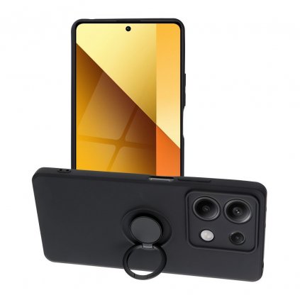 Pouzdro Forcell SILICONE RING XIAOMI Redmi NOTE 13 5G černé