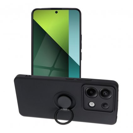 Pouzdro Forcell SILICONE RING XIAOMI Redmi NOTE 13 PRO 5G černé