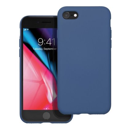 Pouzdro Forcell SILICONE LITE APPLE IPHONE 8 modré