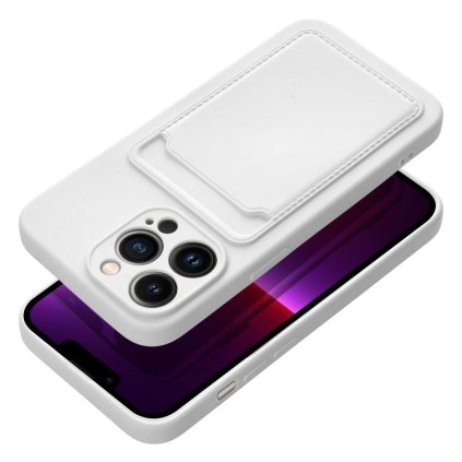 Pouzdro Forcell CARD CASE APPLE IPHONE 16 bílé