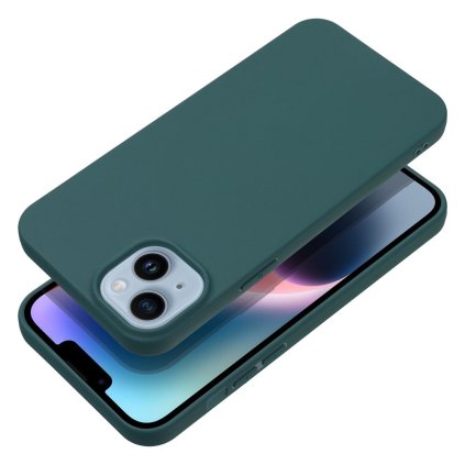 Pouzdro MATT Case APPLE IPHONE 16 tmavě zelené