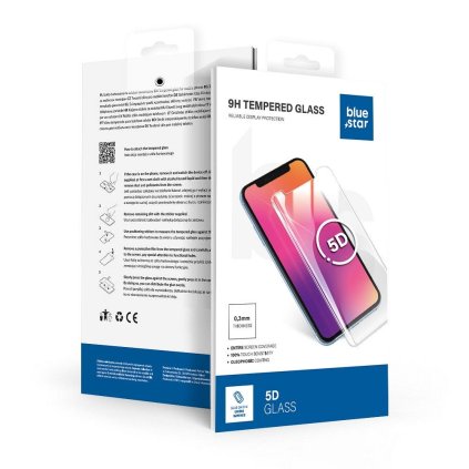 Tvrzené sklo Blue Star 5D Huawei Pura 70 Pro - černé