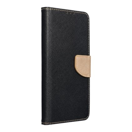 Pouzdro Fancy Book APPLE IPHONE 16 PLUS černé / zlaté