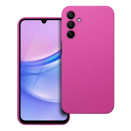 Pouzdro SILICONE 2mm SAMSUNG Galaxy A15 5G / A15 4G růžové