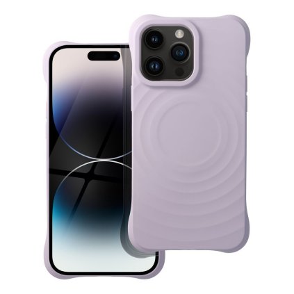 Pouzdro Silicone Zephyr Mag Cover MagSafe APPLE IPHONE 14 PRO MAX šeříková