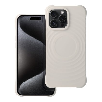 Pouzdro Silicone Zephyr Mag Cover MagSafe APPLE IPHONE 15 PLUS bílé