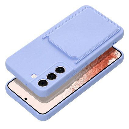 Pouzdro Forcell CARD CASE SAMSUNG Galaxy S24 FE fialové