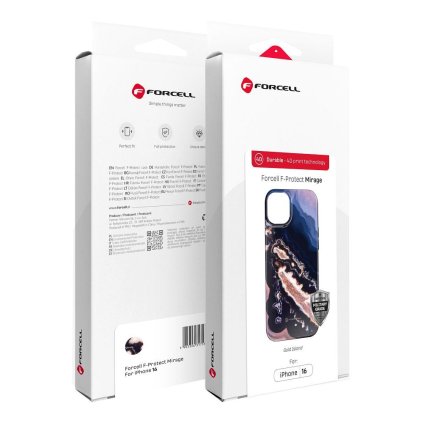 FORCELL F-PROTECT Mirage, Military Drop-Test pouzdro MagSafe pro APPLE IPHONE 16 PRO MAX gold island