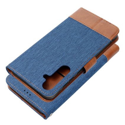 Pouzdro JEANS Book SAMSUNG Galaxy A50 modré