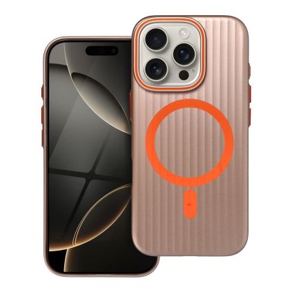Pouzdro SIMPLY MagSafe APPLE IPHONE 16 Pro pouštní titan