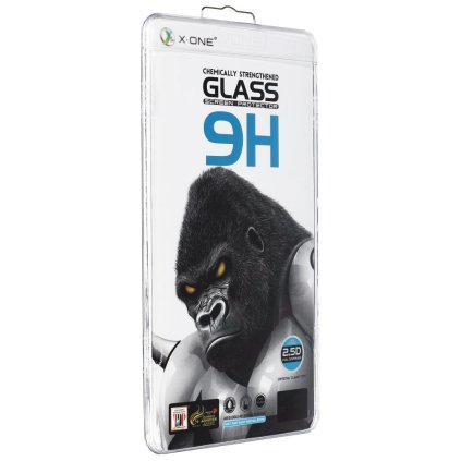 Tvrzené sklo X-ONE 3D Full Cover - pro Samsung Galaxy S24 (case friendly) - funkční čtečka
