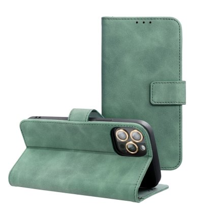 Pouzdro Forcell TENDER Book XIAOMI Redmi NOTE 14 PRO 5G / 14 PRO PLUS 5G zelené