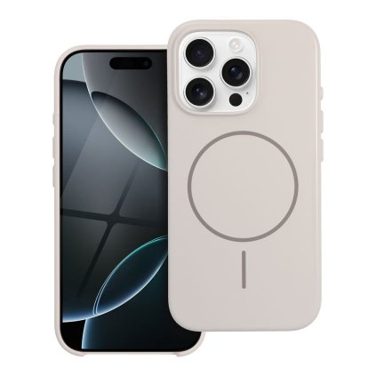 Pouzdro Premium Glossy Mag Cover MagSafe Camera Control APPLE IPHONE 16 PRO MAX bílé