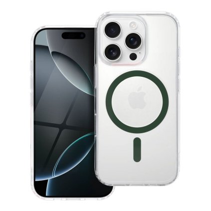 Pouzdro Drop Glue Colorful MagSafe SAMSUNG Galaxy A26 tmavě zelené