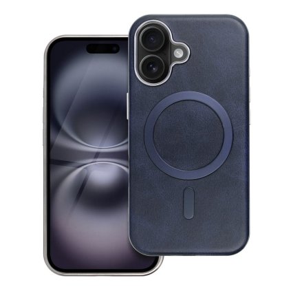 Pouzdro GENTLEMAN MagSafe APPLE IPHONE 14 PRO navy blue