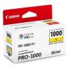 Canon originál ink PFI-1000 Y, 0549C001, yellow, 3365str., 80ml, -