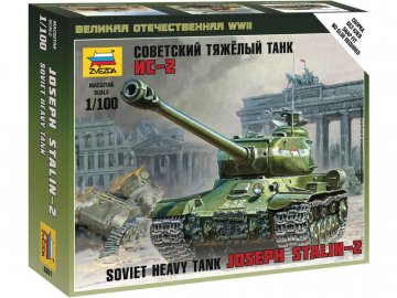 Zvezda Snap Kit - IS-2 (1:100)