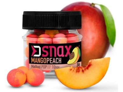 Delphin Pop Up Nástraha D Snax Pop Mango Broskev 20g