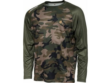 Prologic Tričko UV Camo Long Sleeve T-Shirt