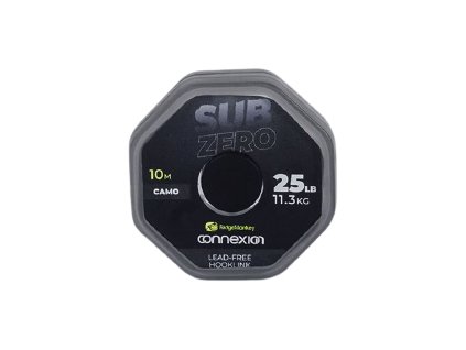 RidgeMonkey Šňůrka Connexion SubZero Lead Free Hooklink 25lb 10m