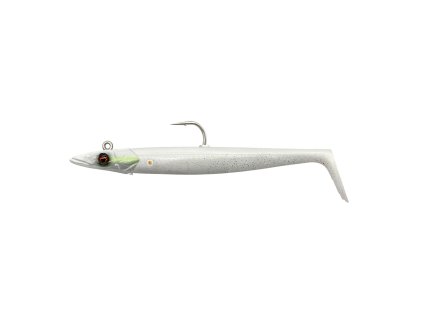 Savage Gear Gumová Nástraha Sandeel V2 White Pearl Silver 2+1