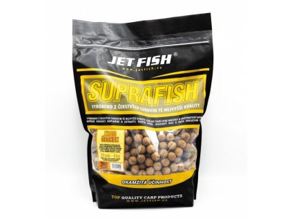 Jet Fish Boilie Supra Fish Economy Krab Česnek 4kg