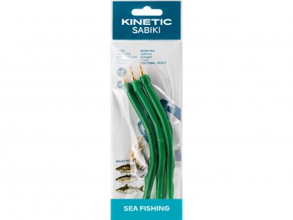 Kinetic Návazec Sabiki Makk Green 3ks