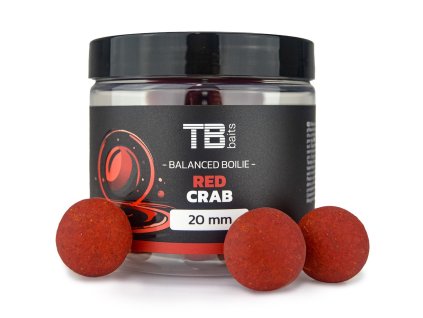 TB Baits Vyvážené Boilie Balanced + Atraktor Red Crab 100g