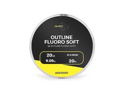 Avid Carp Návazcový Fluorocarbon Outline Fluoro-Soft 20m