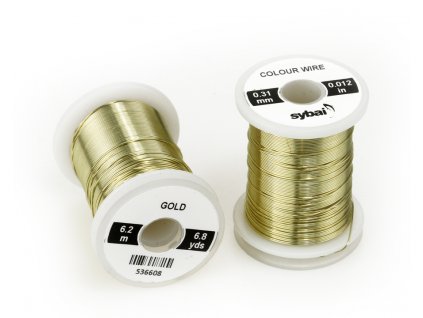 Sybai Drátek Colour Wire Gold