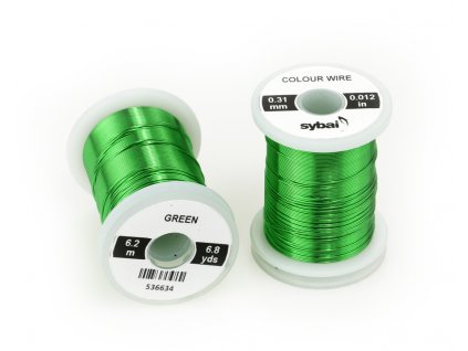 Sybai Drátek Colour Wire Green