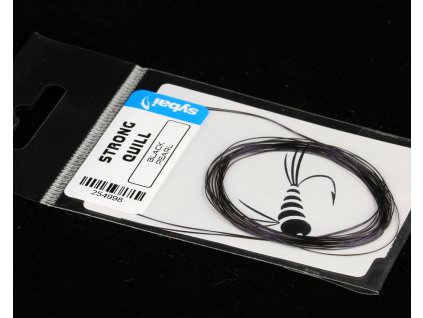 Sybai Kroužkovací Materiál Strong Quill Black Pearl