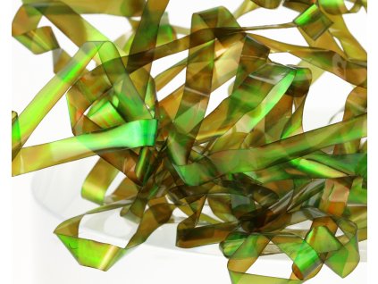Sybai Hřbítková Fólie Magic Pearl Strips Olive