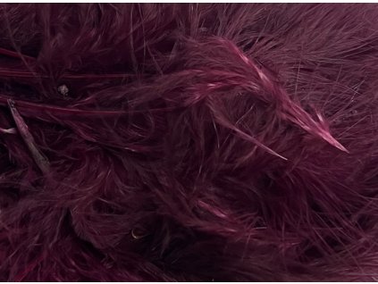 Hends Peří Marabou Claret Dark
