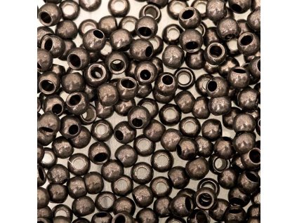 Hends Mosazné Hlavičky Brass Beads Black